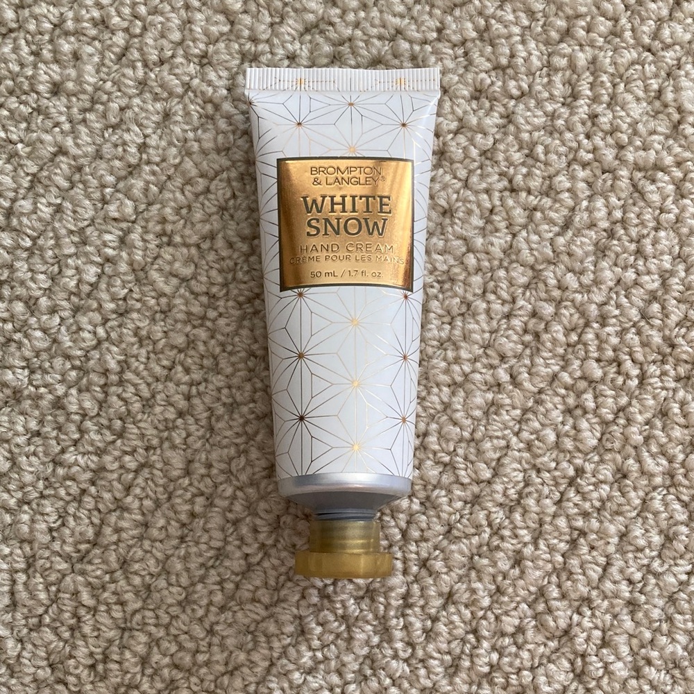 NEW Brompton & Langley White Snow Hand Cream 1.7 oz SEALED NIB